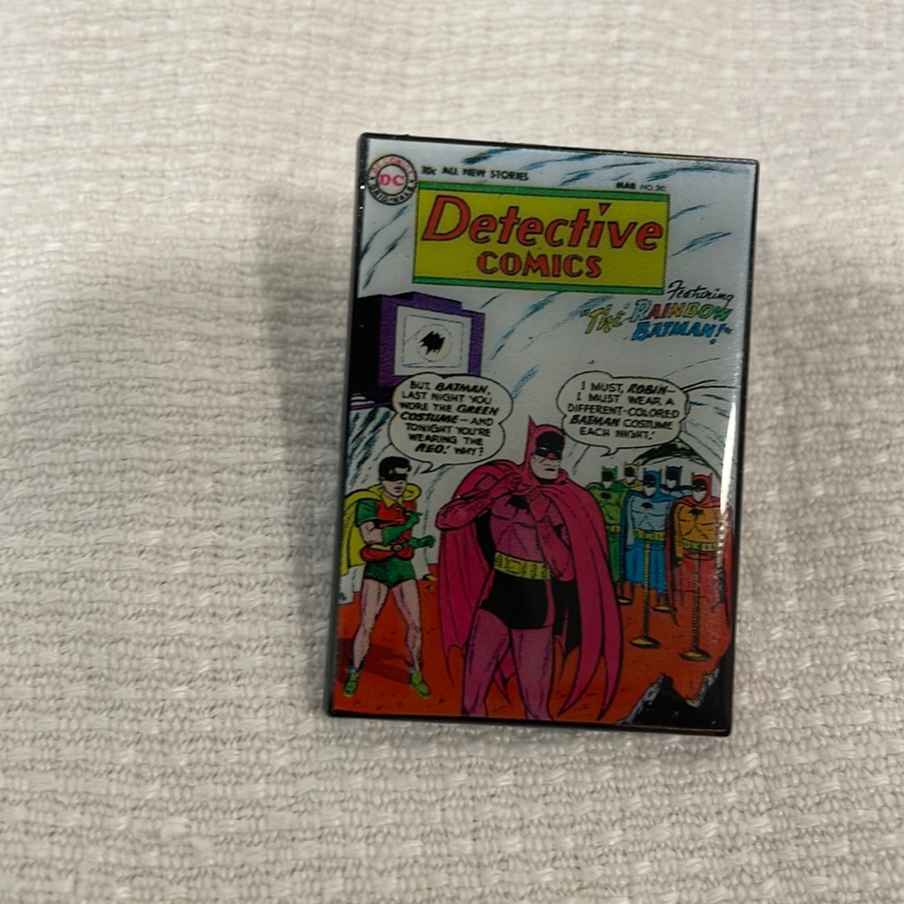 DC Batman Comic Pin